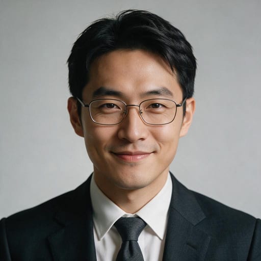 AI 生成的证件照示例
