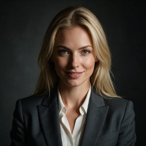 AI-generated ID photo sample